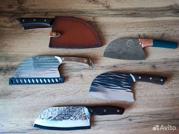 Кухонный топорик, нож шинковка, сербский нож