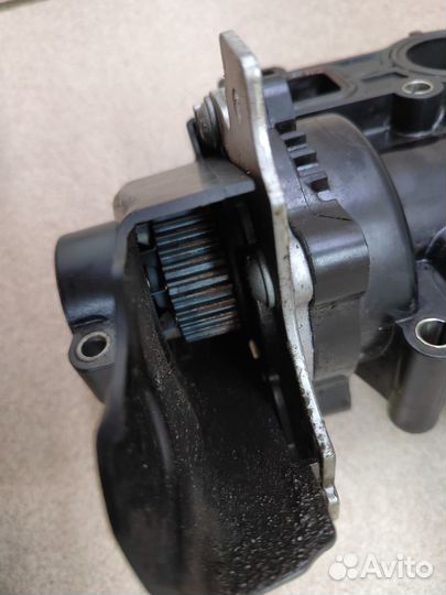 Корпус термостата + помпа VAG 1,8TSI, 2,0tfsi