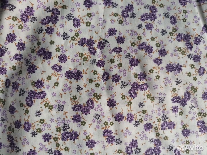 Отрез ткани хлопок СССР