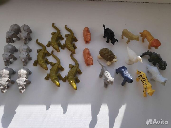 Игрушки из киндера, Животные