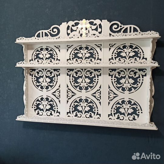 Полка для икон, Иконостас в дом, божница 126