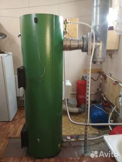 Твердотопливный котел