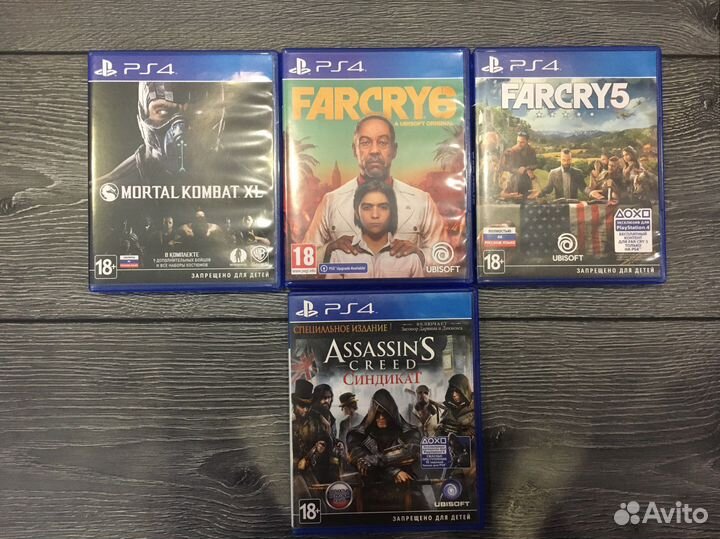Игры для приставок ps4