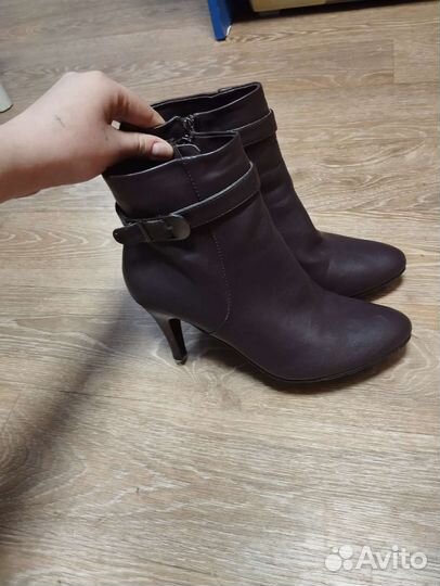 Ботильоны женские 37 размер натуральная кожа