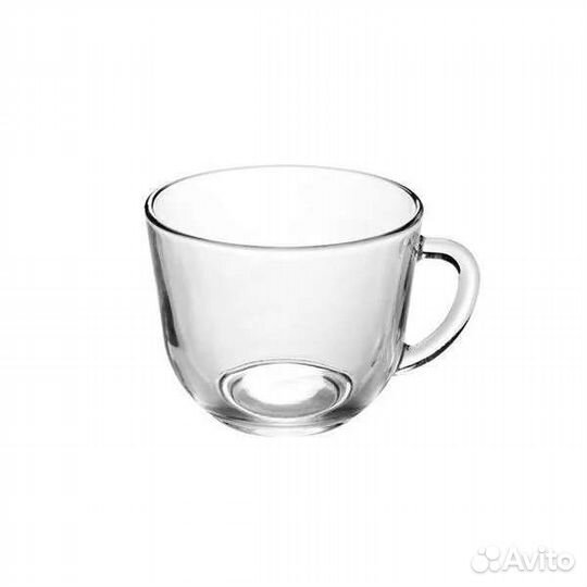 Чашки чайные 200 мл. из стекла