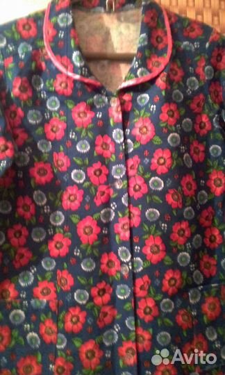 Халат фланеливый