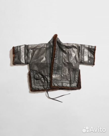 Куртка накидка с норкой Jean Paul Gaultier архив