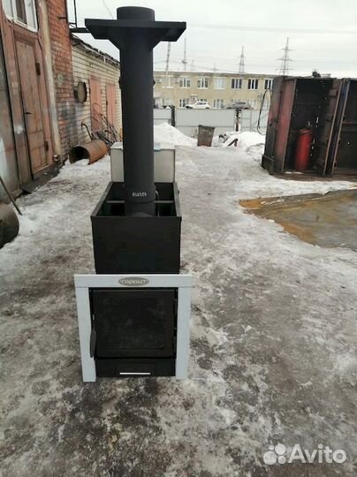 Банная печь Эконом 0.6 м толщина 9мм