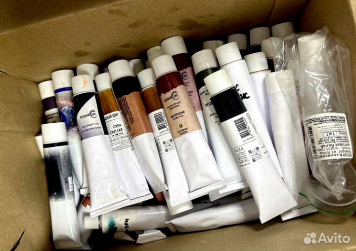 Масляные краски 100 цветов Новые