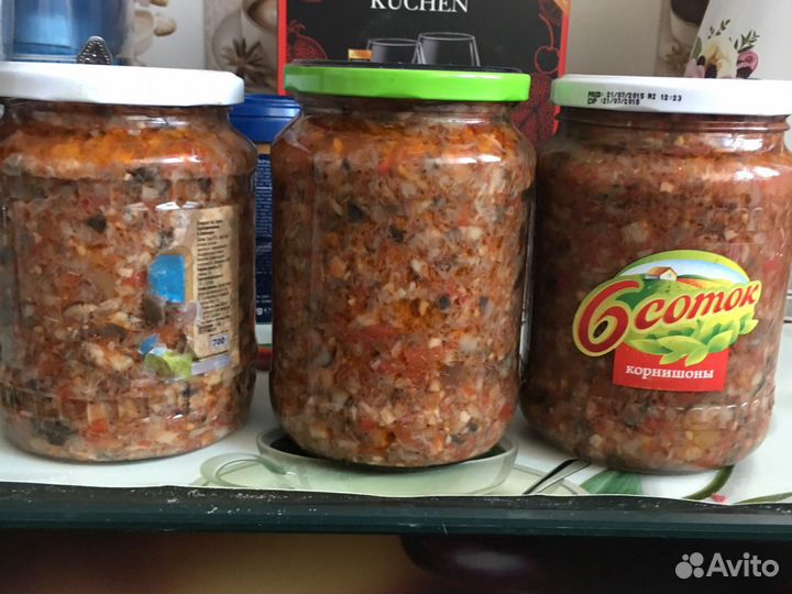 Икра грибная, варенье