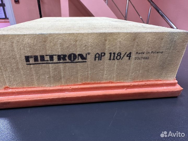 Фильтр воздушный Filtron AP 118/4 MB A/C/S/W124