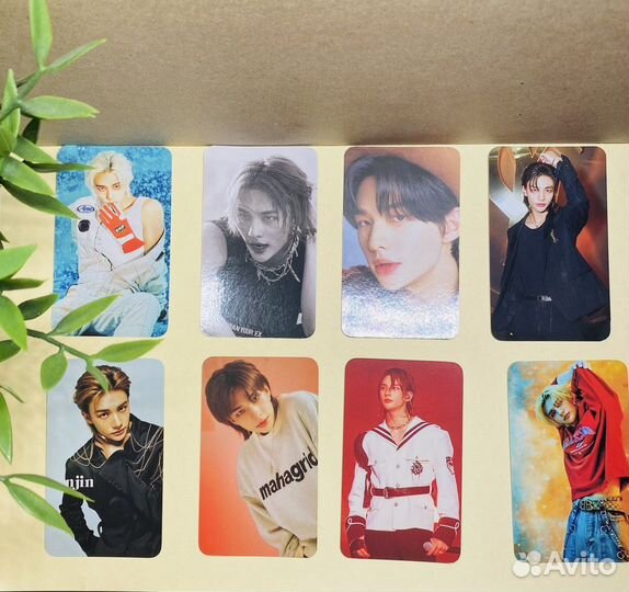 Карты stray kids хенджин