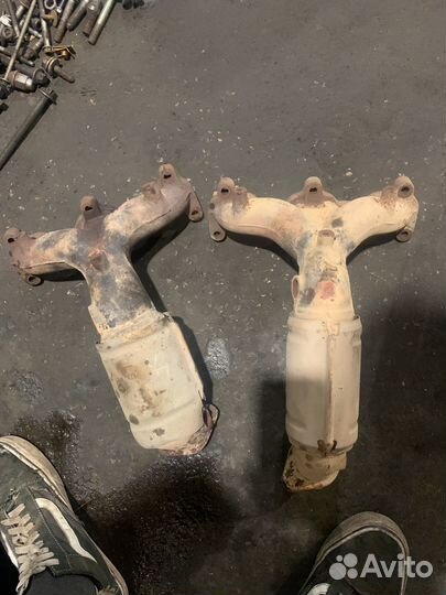 Коллектор выпускной hyundai santa fe 1 2,7