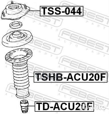 Опора переднего амортизатора TSS044 Febest