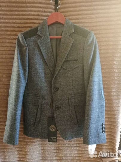 Школьная форма пиджак серый г. Александров