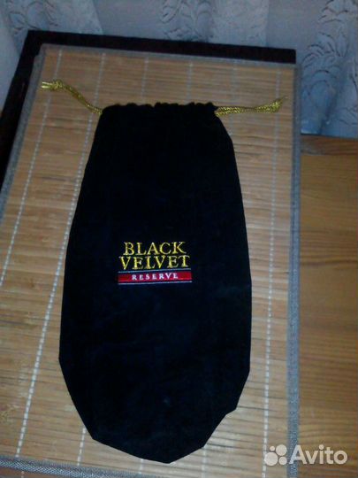 Чехол для бутылки виски black velvet