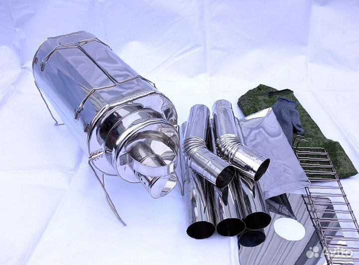 Печь походная Пошехонка Кабанчик на 15 л