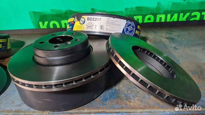 Тормозные диски передние 2 шт range rover III