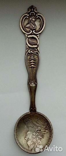 Ложка из чёрного серебра