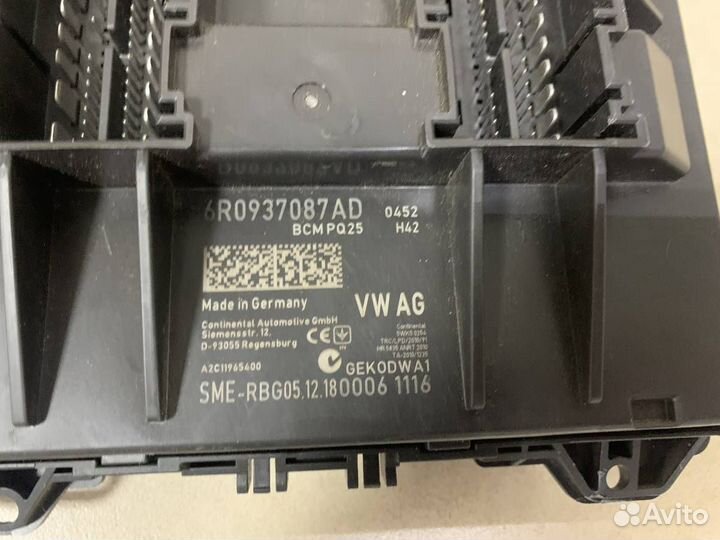 Блок управления двери Volkswagen Polo