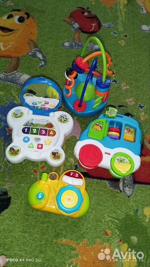 Развивающие игрушки пакетом