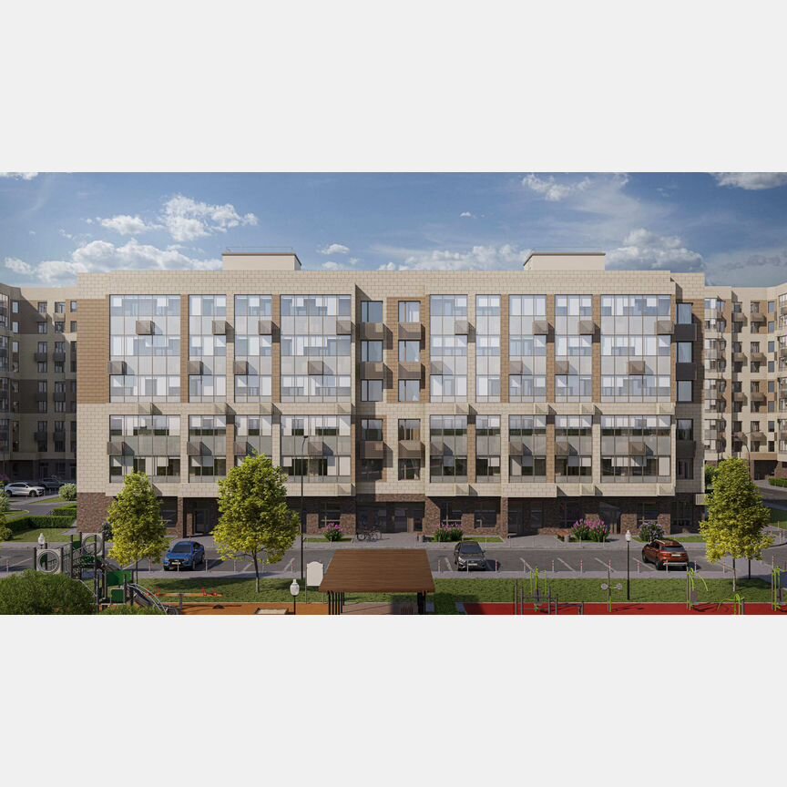 2-к. квартира, 63,8 м², 3/9 эт.