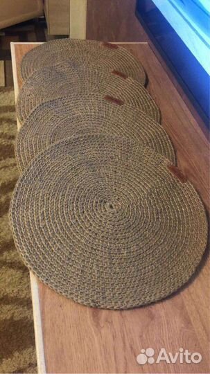 Салфетки сервировочные из джута