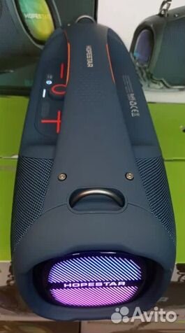 Мощная блютуз колонка Hopestar A60 синий Новинка