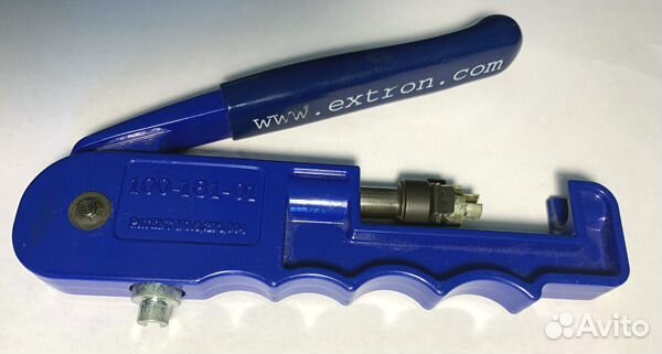 Компрессионный инструмент установки BNC, RCA, F