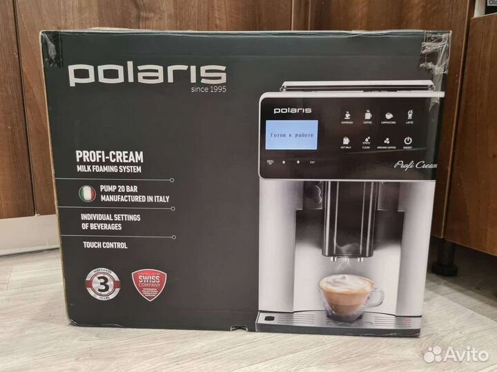 Кофемашина Polaris новая
