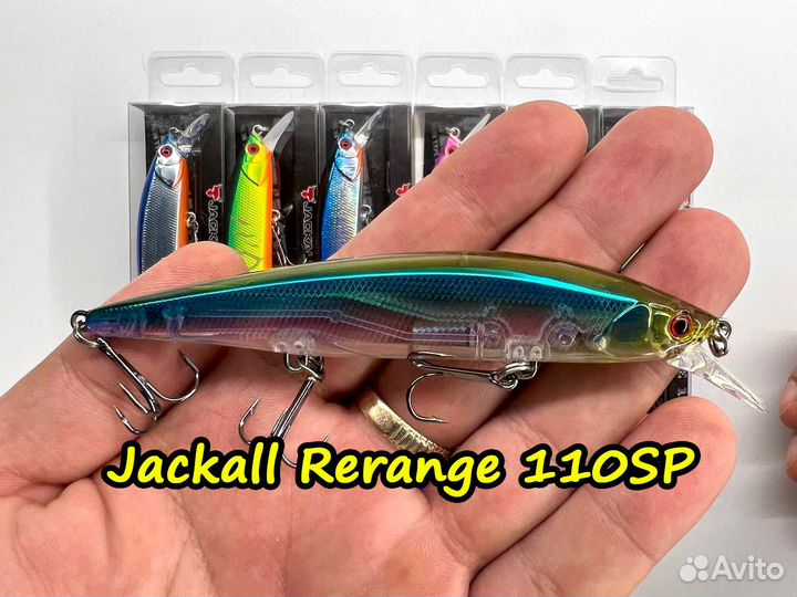 Воблеры Jackall Rerange 110SP