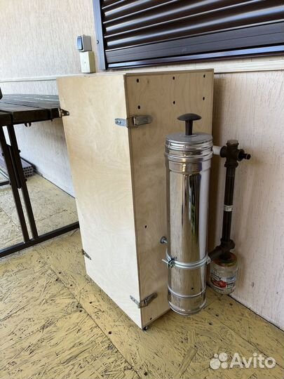 Коптильня холодного копчения с дымогенератором