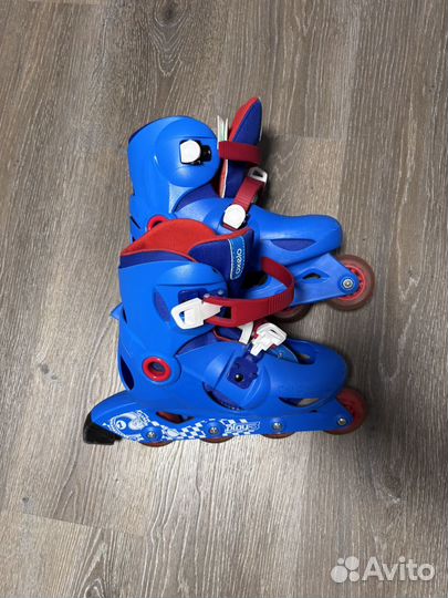 Ролики oxelo детские 32-34 с защитой