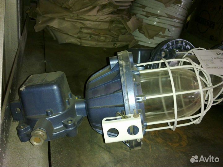 Светильник взрывозащищенный омр-125