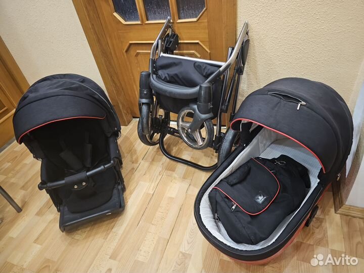 Коляска 2 в 1 adamex chantal
