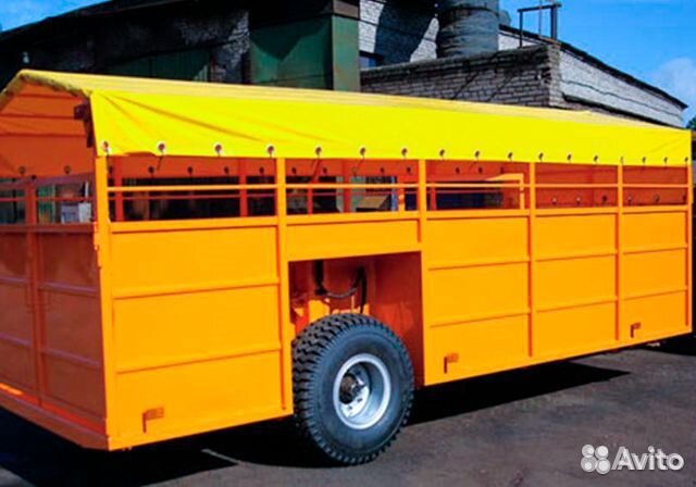 Полуприцеп для перевозки скота САТ ТПС6-01, 2022