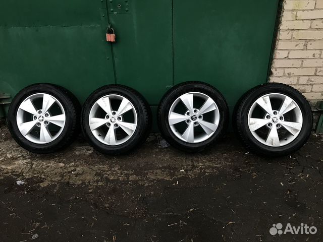 Колеса R16 Skoda Velorum 5/112, et46, hankook