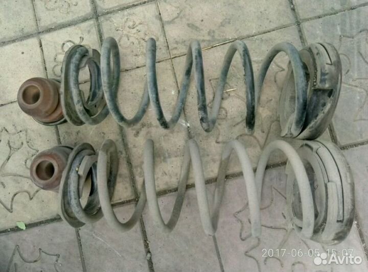 Пружины задние киа рио