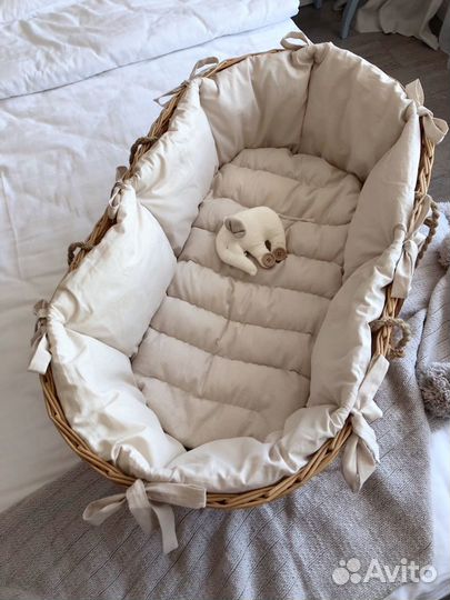Люлька колыбель плетеная