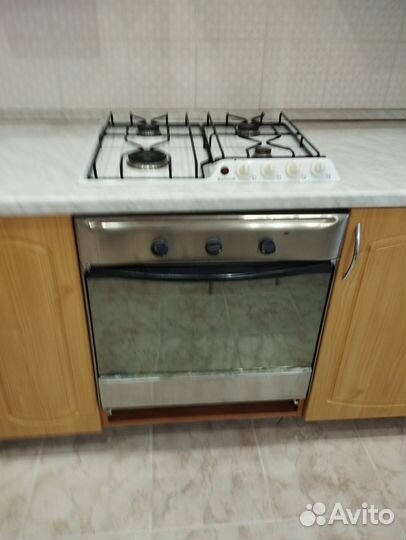 Газовая панель и духовой шкаф Аристон