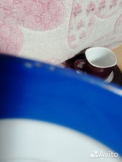 4 чайные пары разноцветные