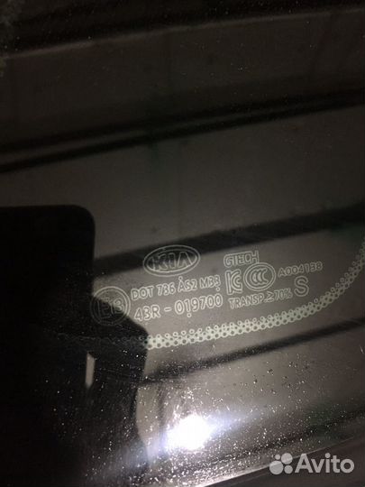 Стекло правое Kia Optima 4 JF