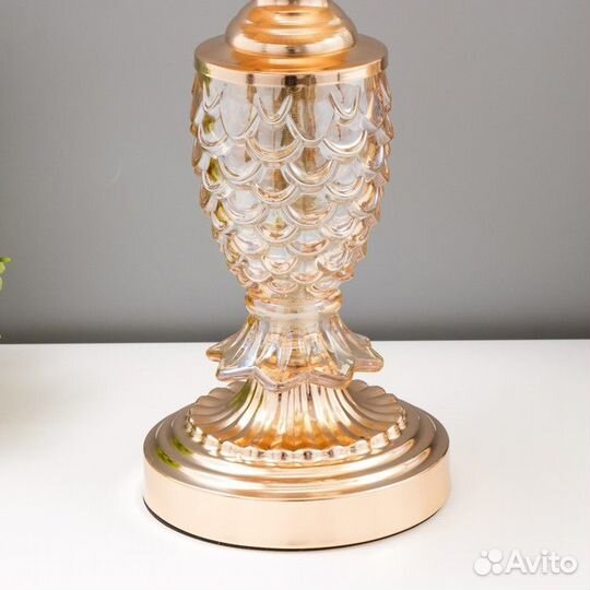 Лампа настольная с подсветкой 'Меланж' 1x60Вт E27