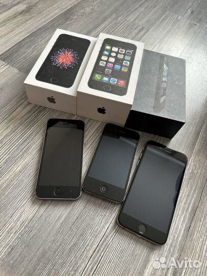 iPhone на запчасти (коробки от iPhone и airpods)