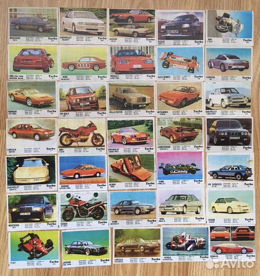 Вкладыши turbo /51-120(редкие)