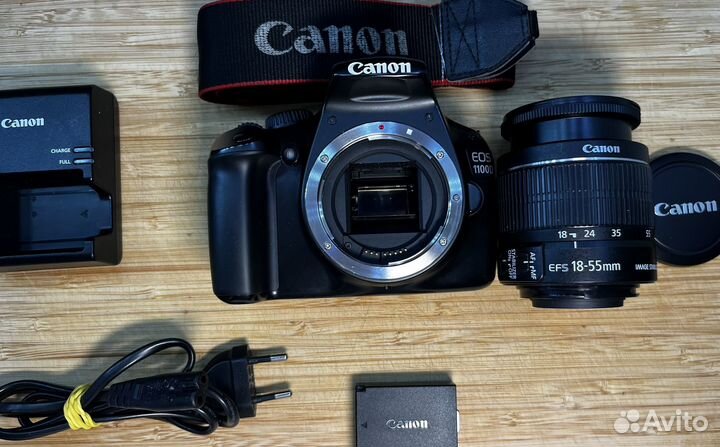 Canon 1100d kit со стабилизатором