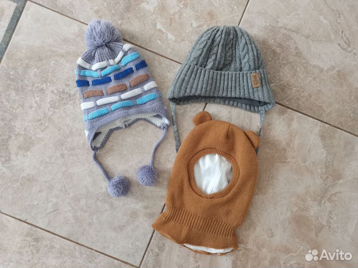 Шапки детские на мальчика