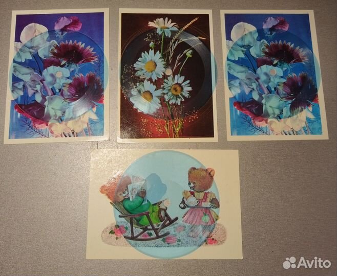 Пластинки - открытки