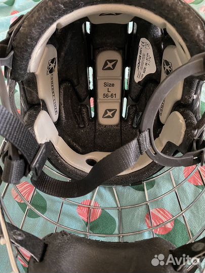 Хоккейный шлем Jofa 690 чёрный с маской