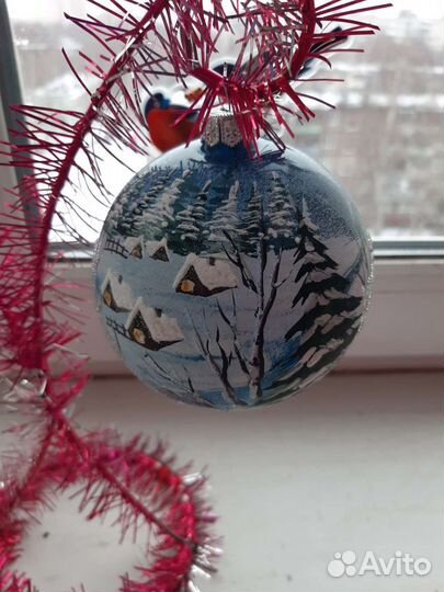 Елочная игрушка шар